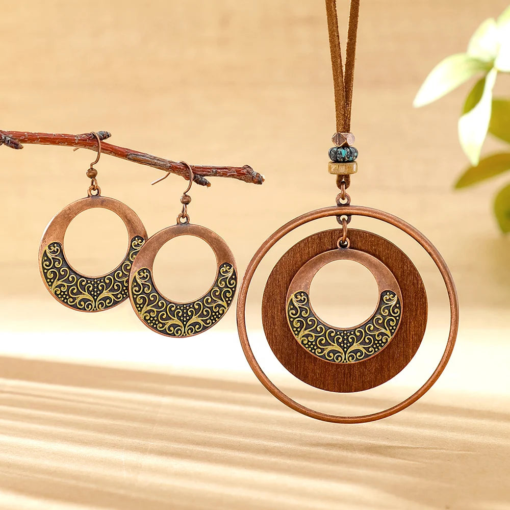 Boho Geometric Jewelry Set