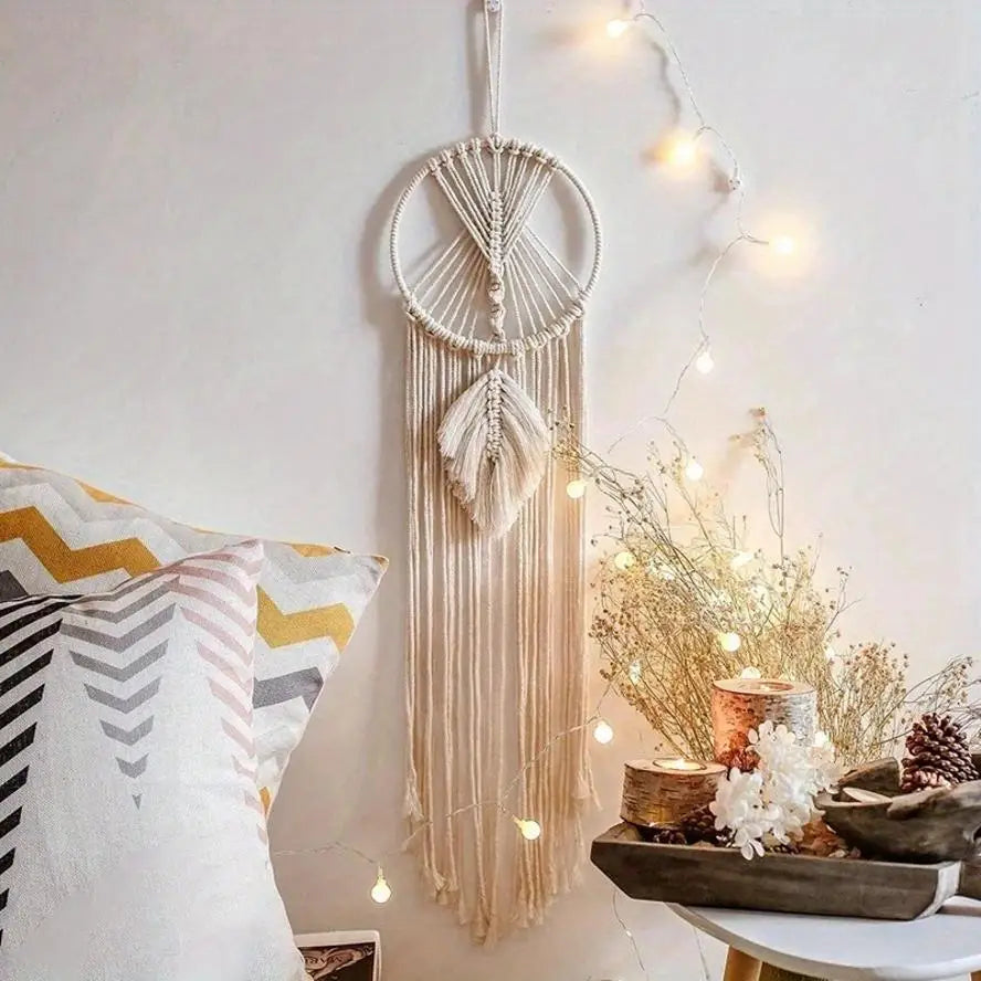 Leaf Macrame Wall Hanging