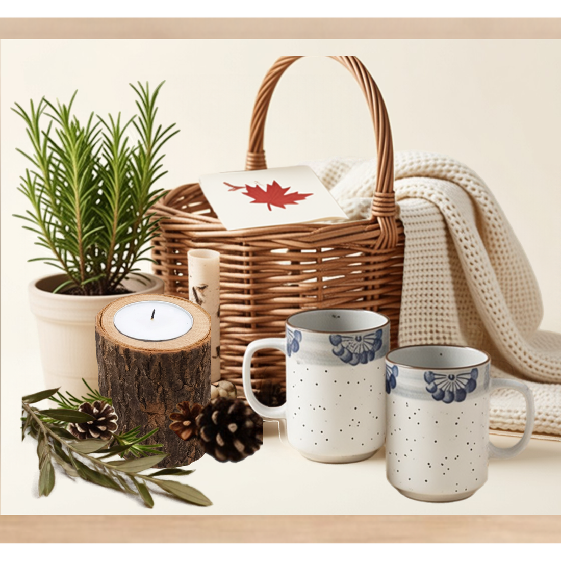 Canadian Housewarming Gift Guide: DIY Basket Ideas