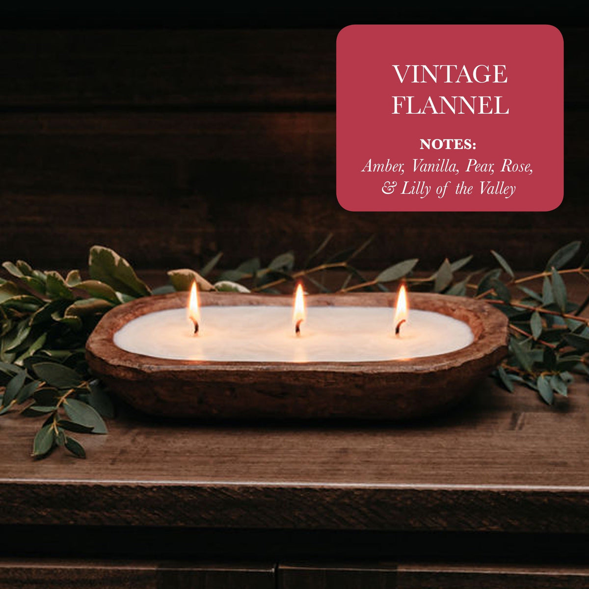 3-Wick Dough Bowl Soy Candle