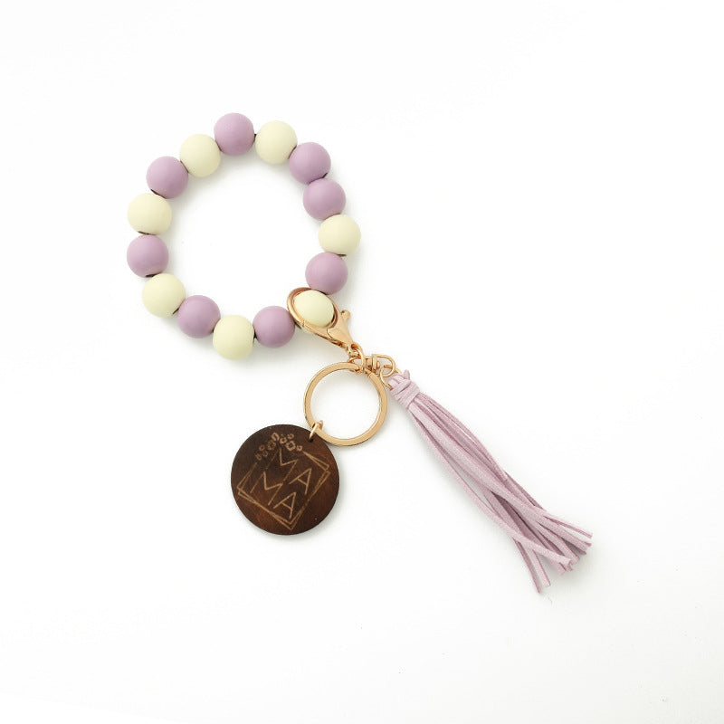 Tassel Bracelet Keychain