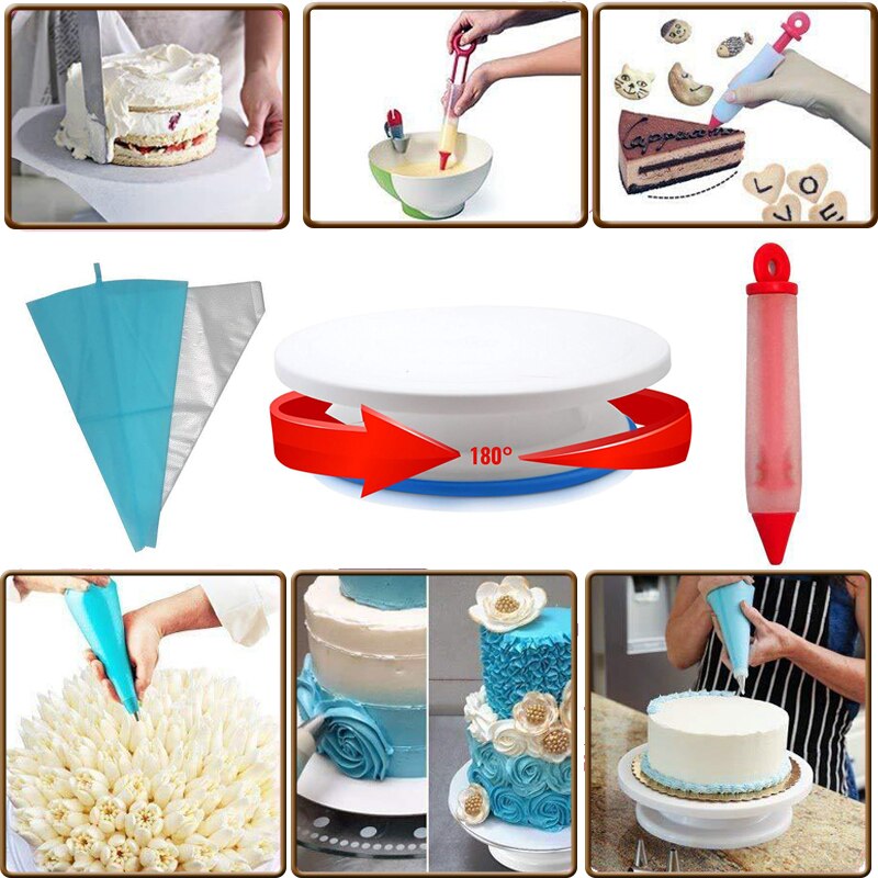 106pcs DIY Multi function Cake Decorating Kit Cake