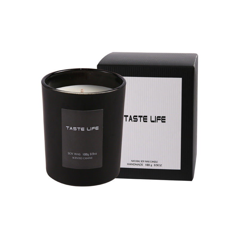 Black Cup Soy Scented Candle