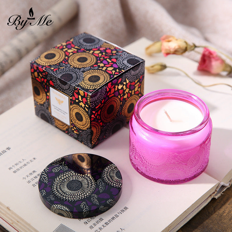Starry Sky Glass Soy Candle