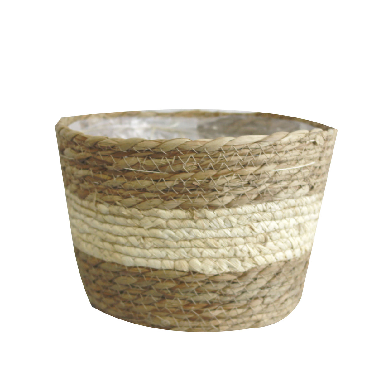 Woven Grass Planter Basket