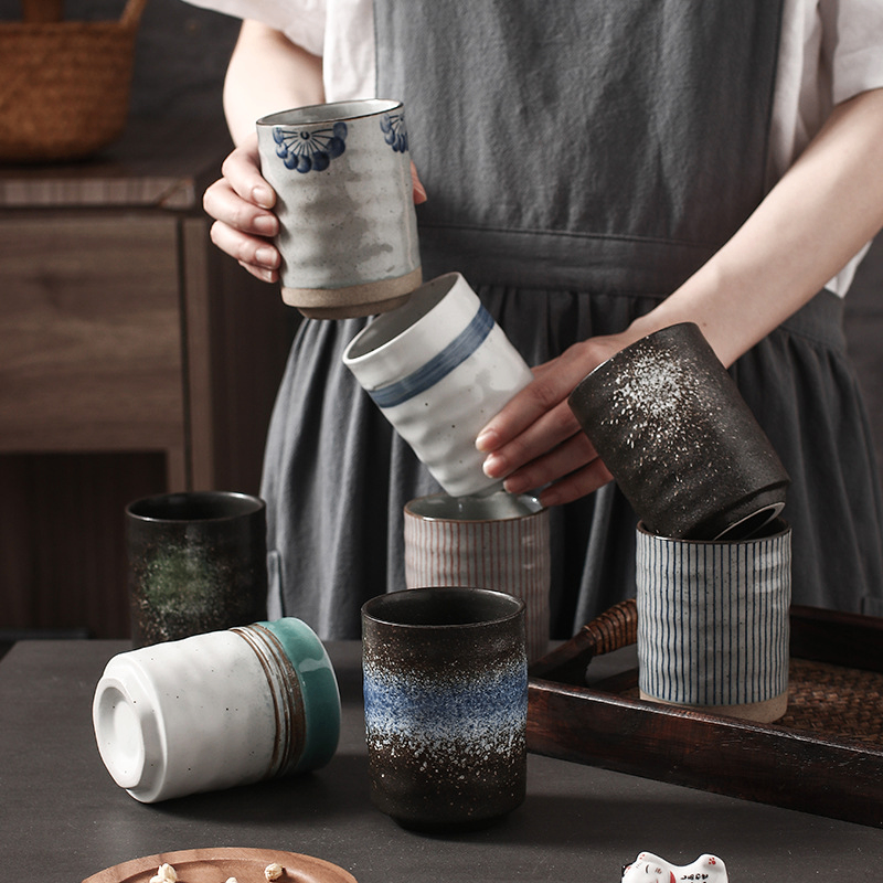 Stoneware Mug with Underglaze Finish