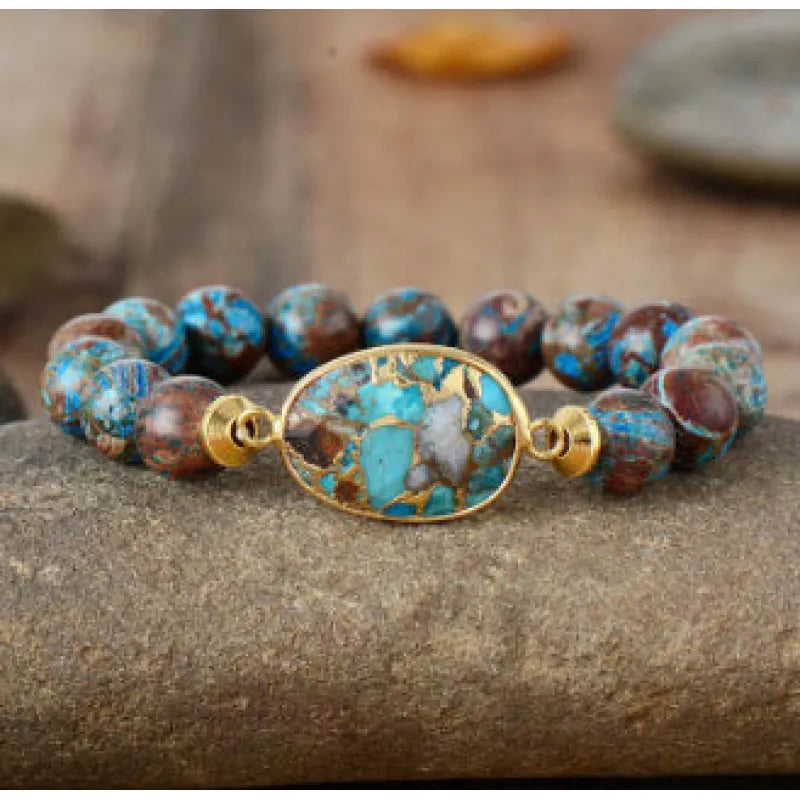 Love Stone Winding Bracelet