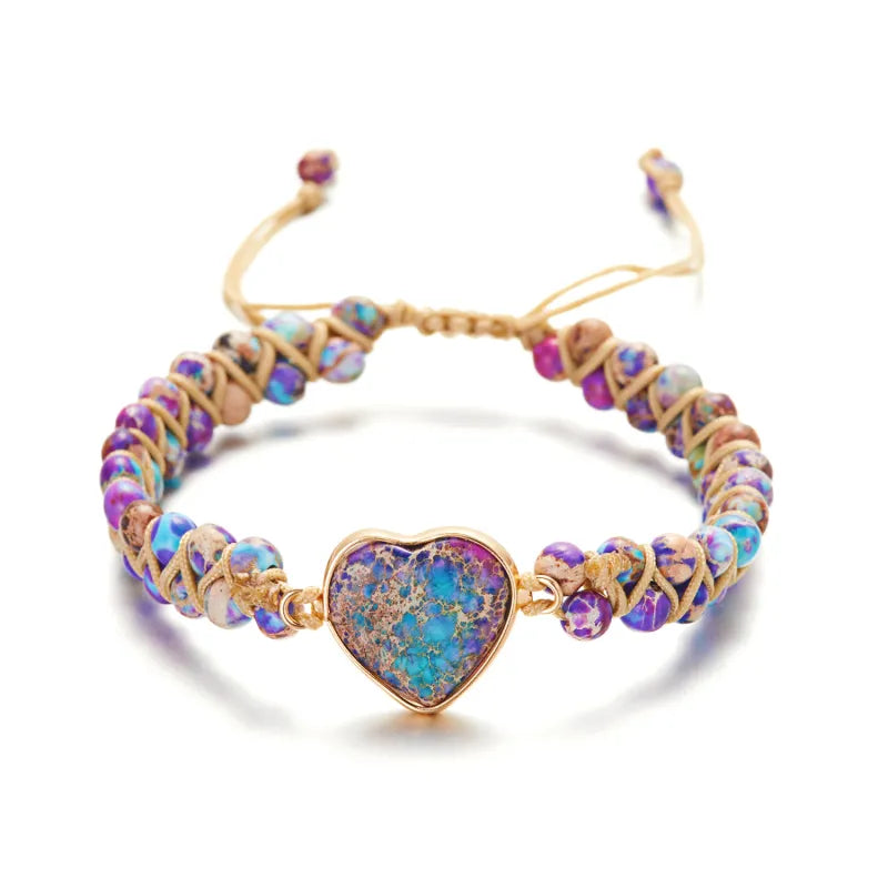 Love Stone Winding Bracelet