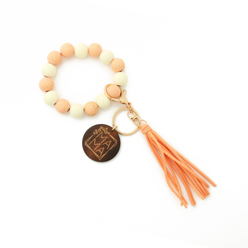 Tassel Bracelet Keychain