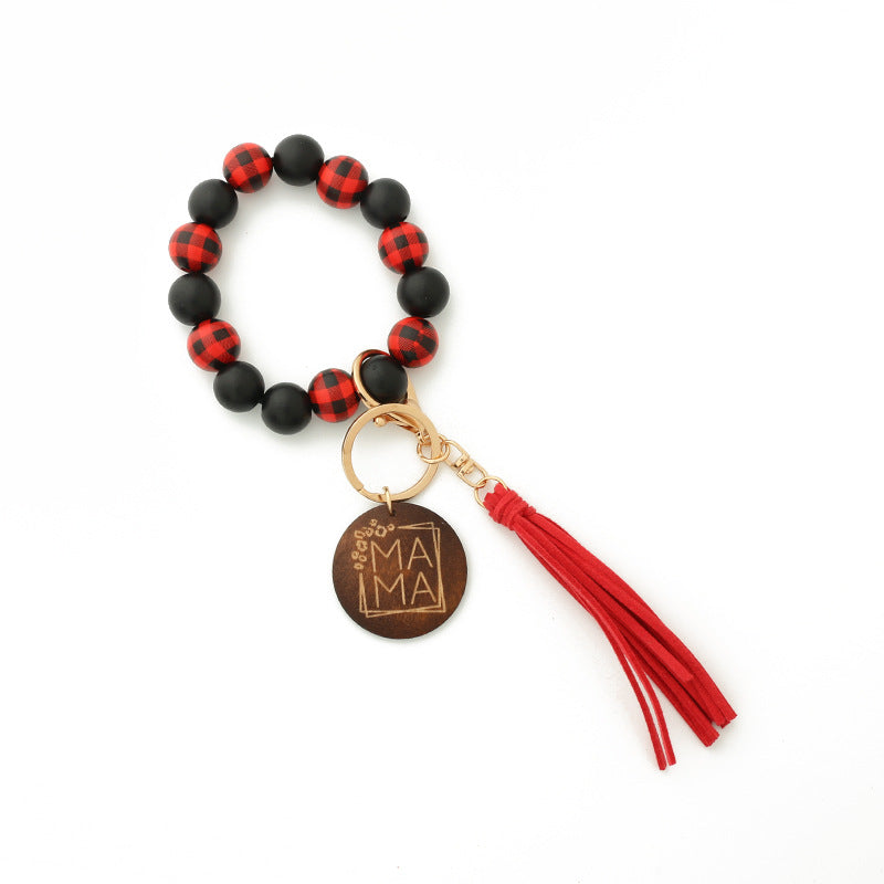 Tassel Bracelet Keychain