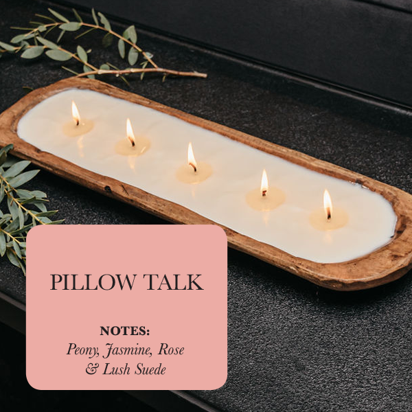 5-Wick Dough Bowl  Candles