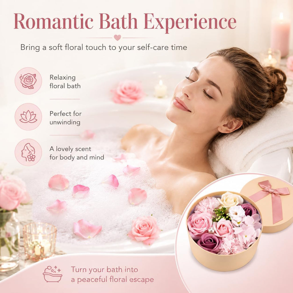Swan Rose Bath Soap