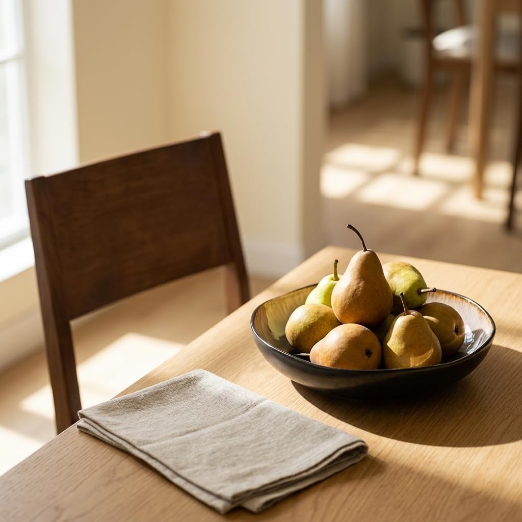Decorative Ceramic Bowl Tray with Reactive Glaze
