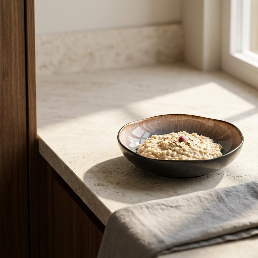 Decorative Ceramic Bowl Tray with Reactive Glaze