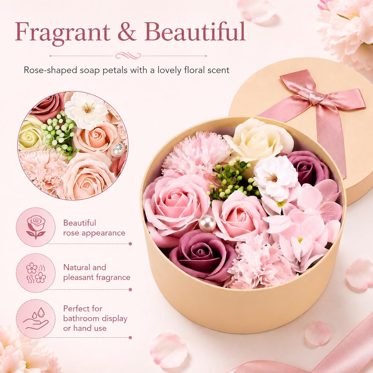 Swan Rose Bath Soap
