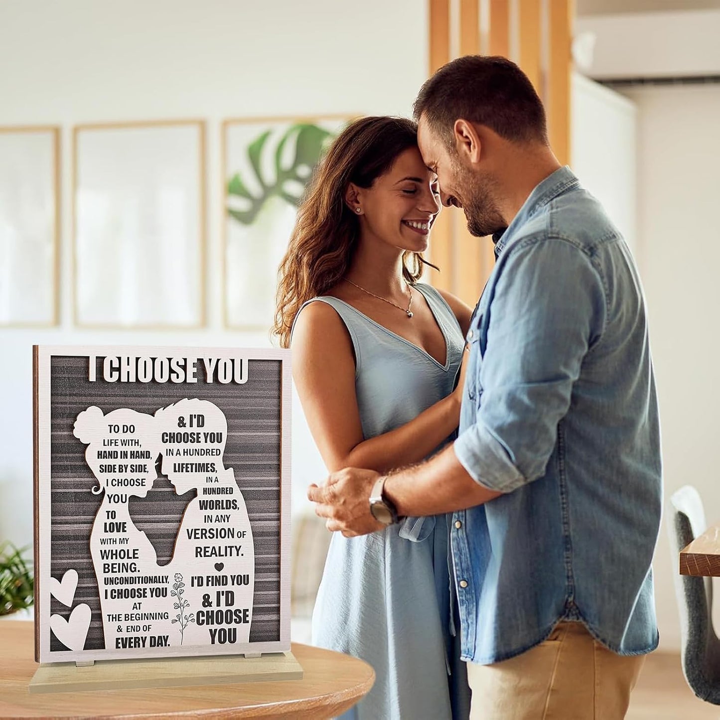 "I Choose You" sign