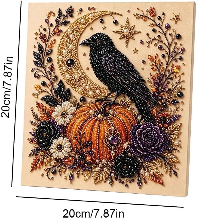 Halloween Ghost Pearl Art DIY Kit