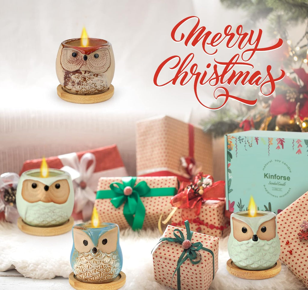 OWL Scented Candle Set