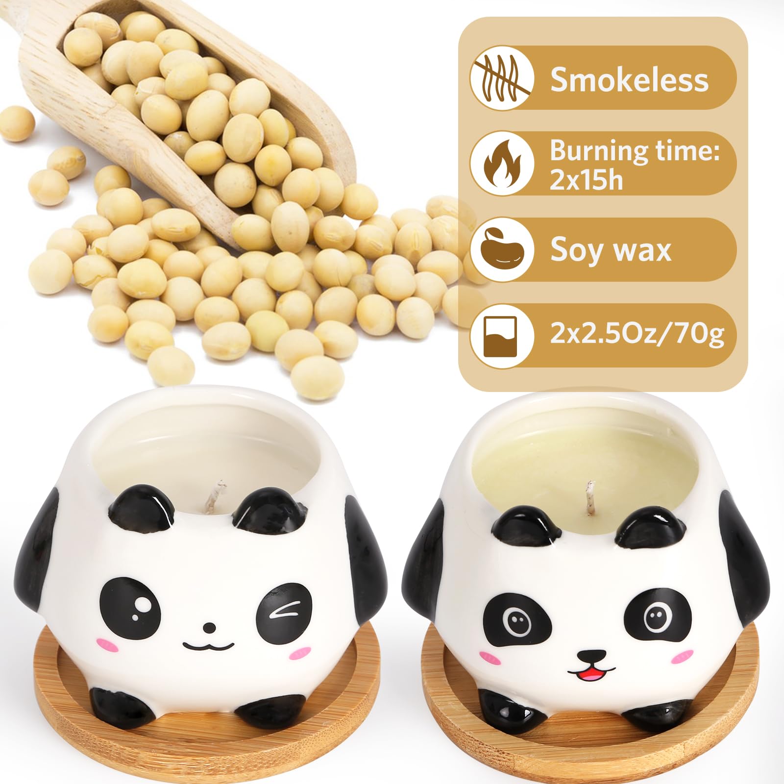 OWL Scented Candle Set