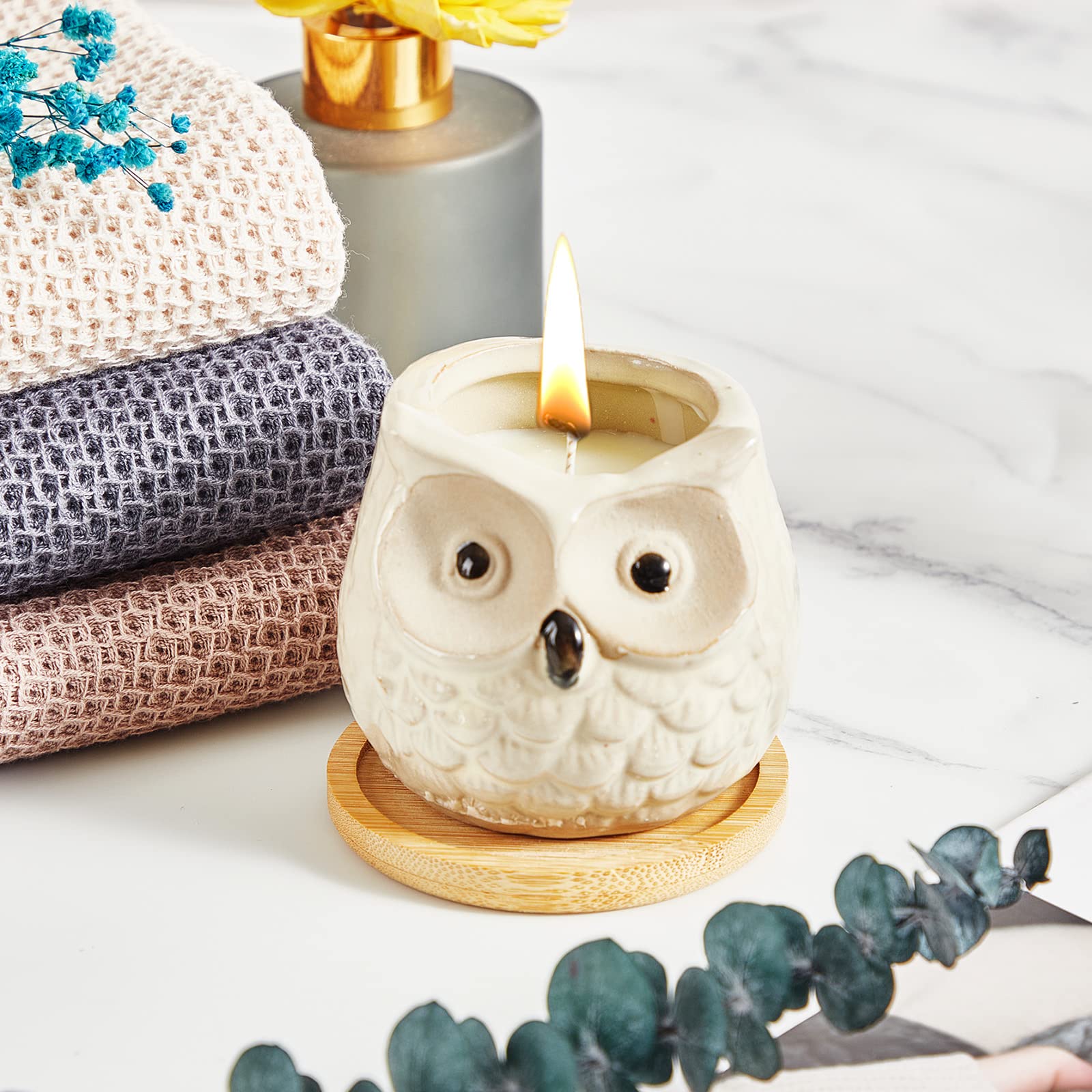 OWL Scented Candle Set