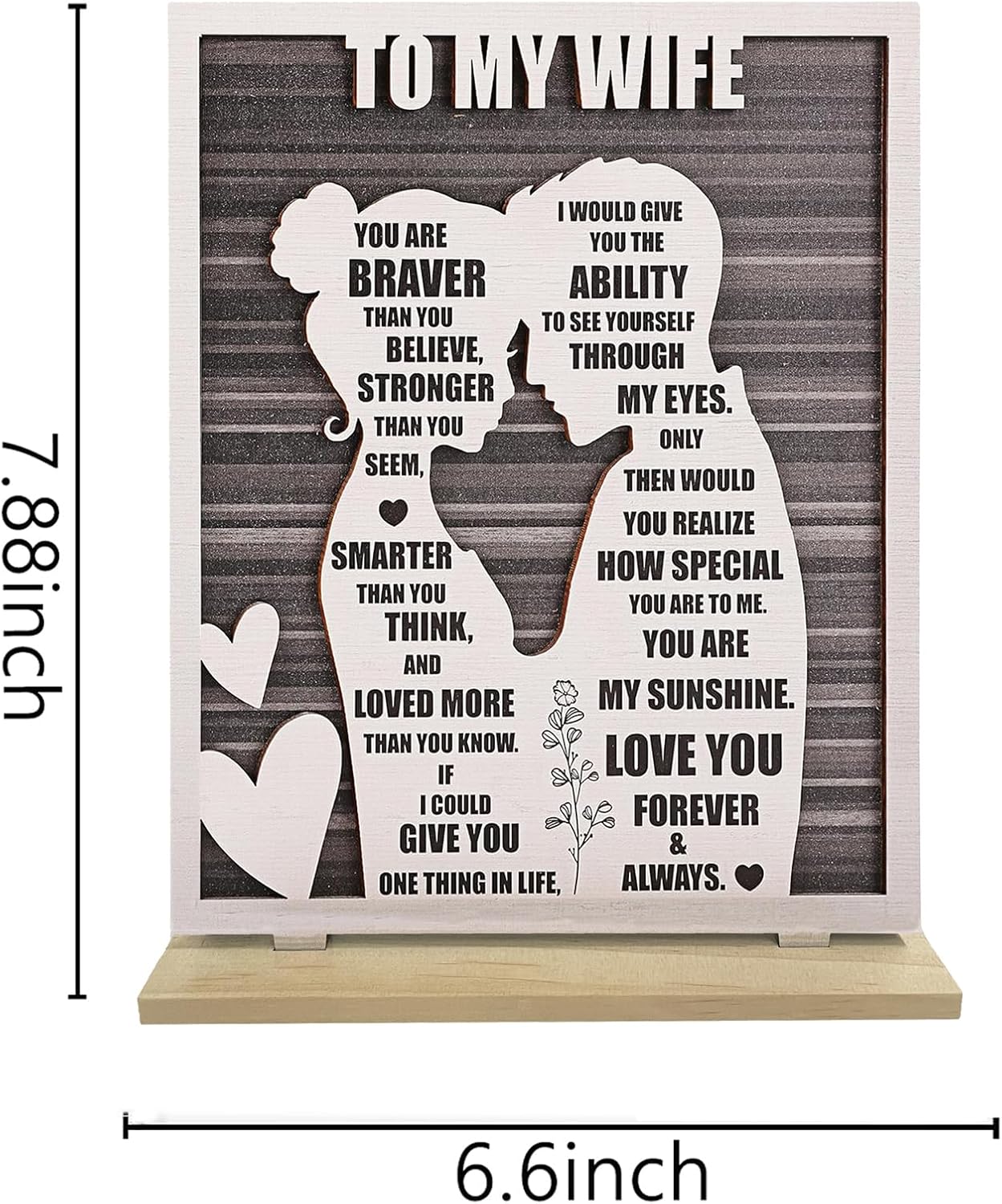 "I Choose You" sign