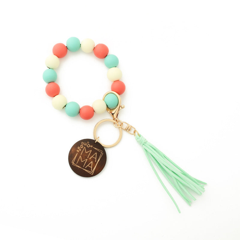Tassel Bracelet Keychain