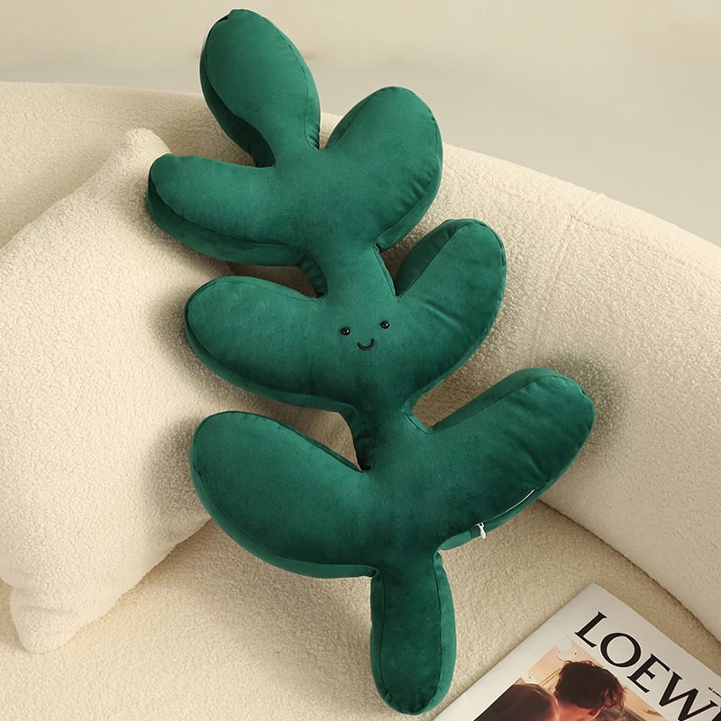 Green Plant Pillow
