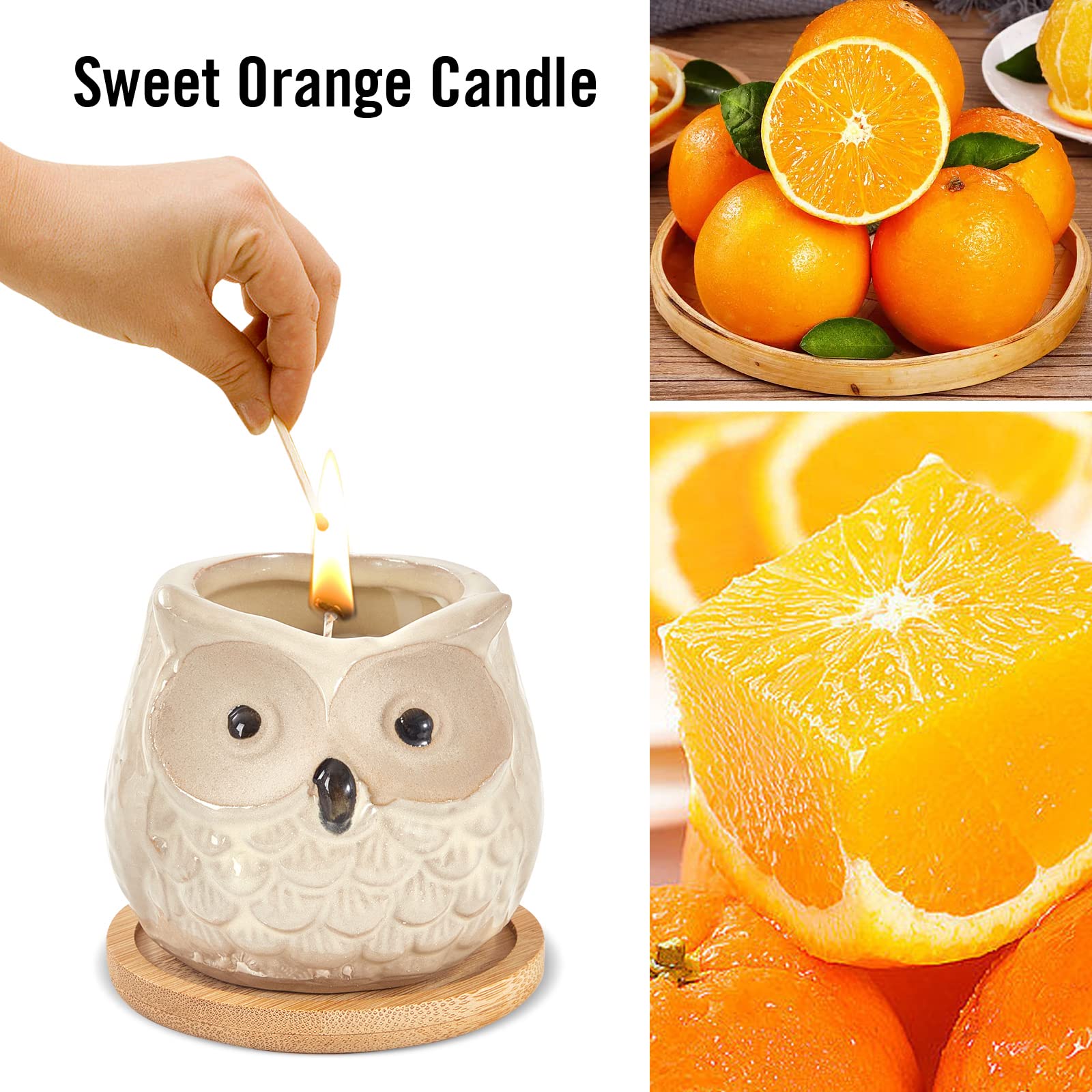OWL Scented Candle Set