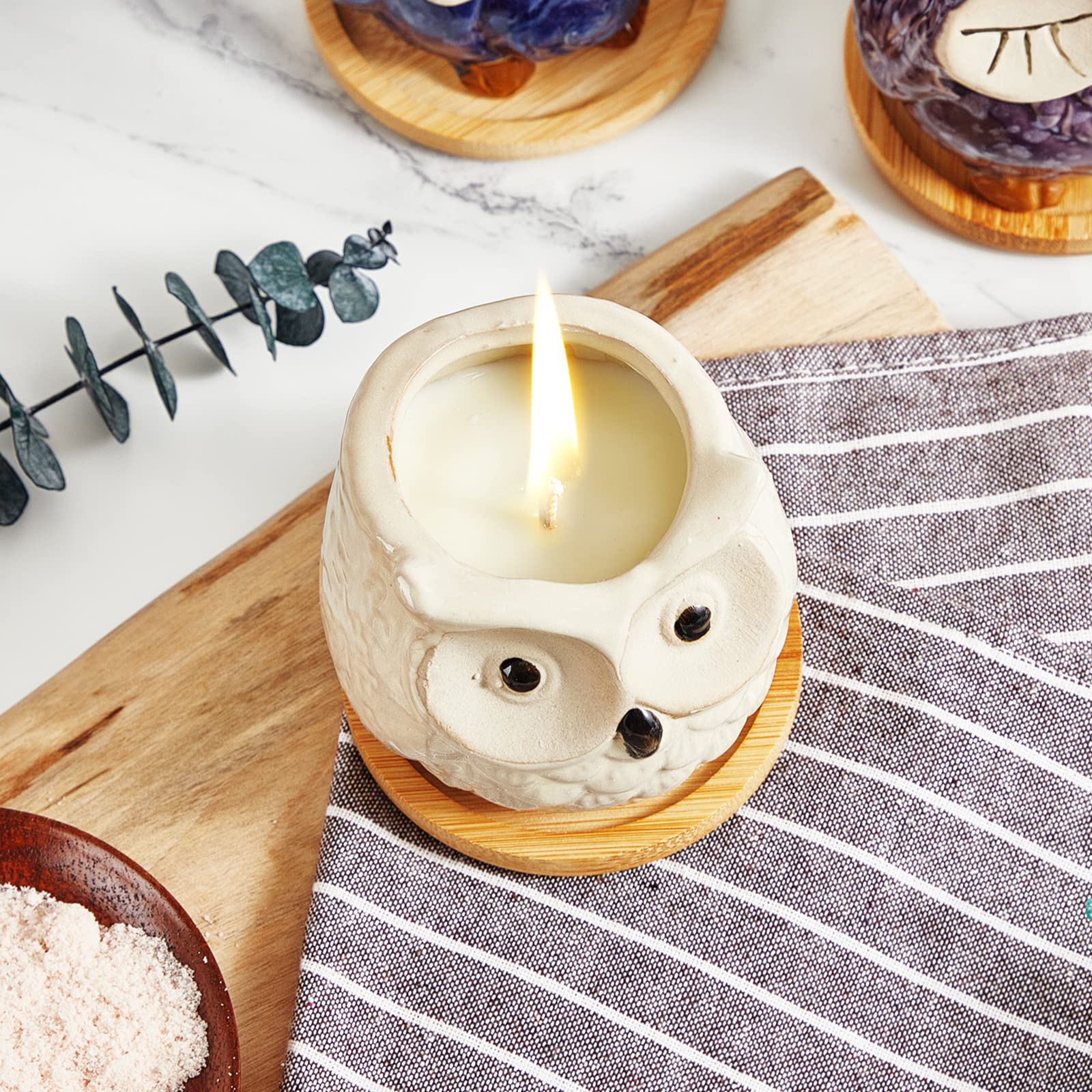 OWL Scented Candle Set