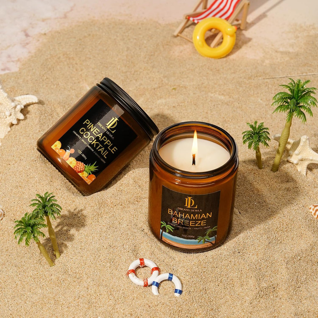 Fall Candles Set, 4 of 28oz Soy Wax Scented Candle