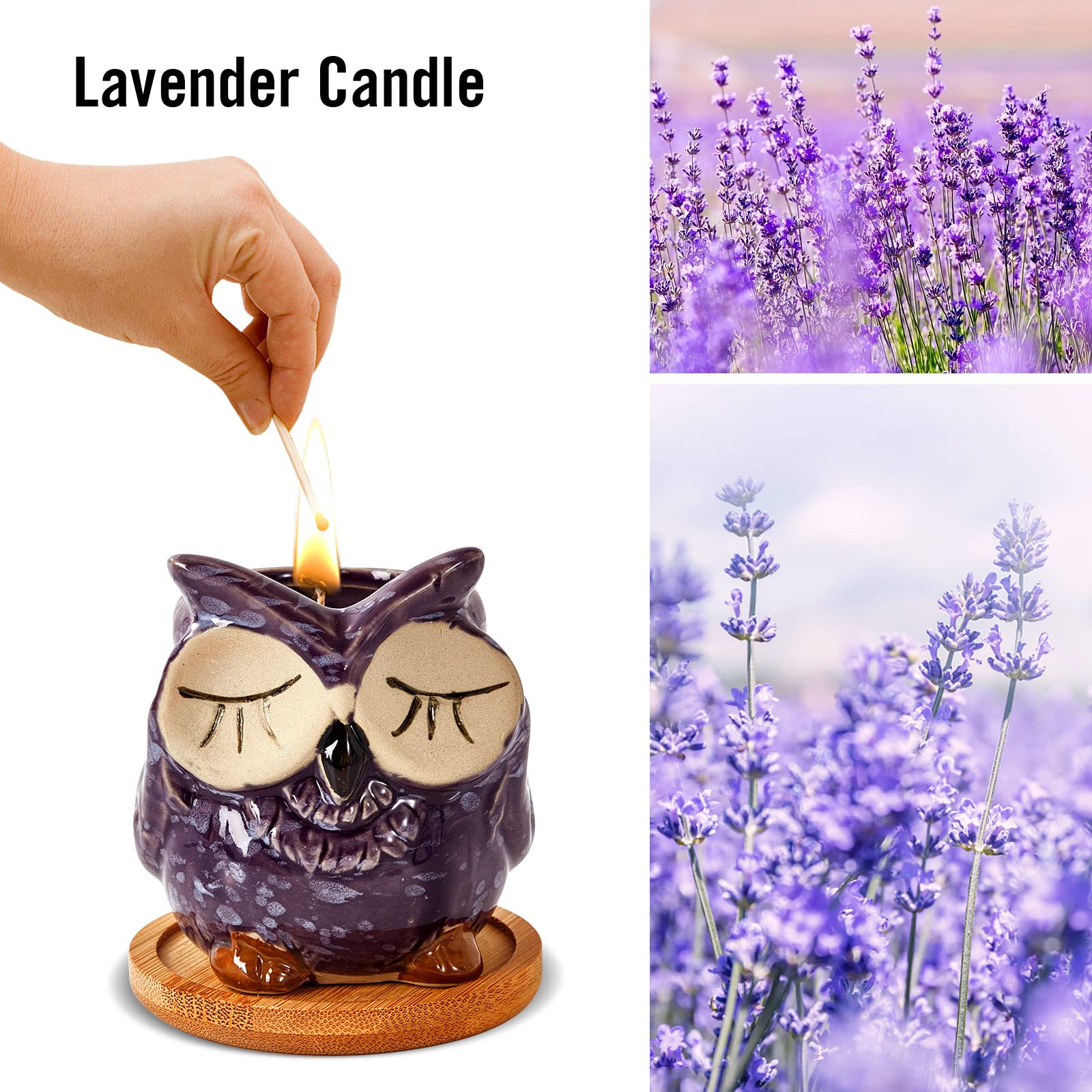 OWL Scented Candle Set