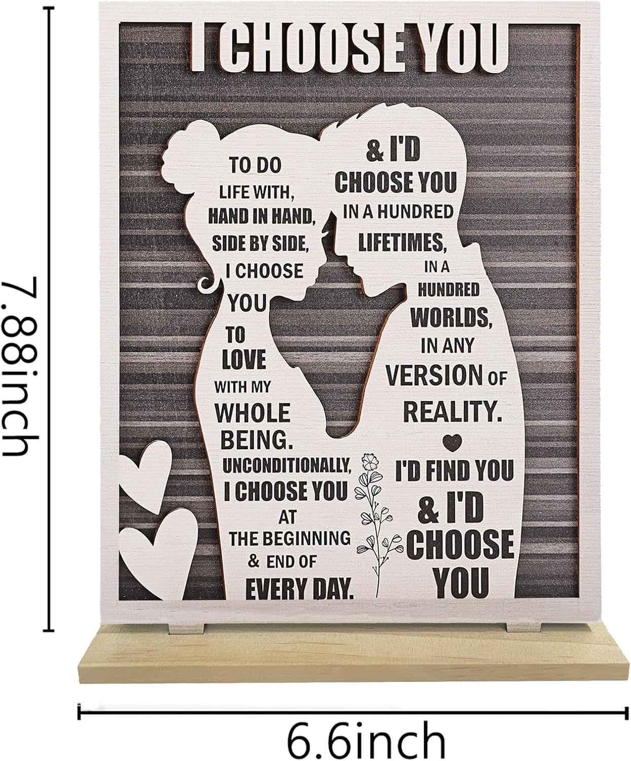 "I Choose You" sign