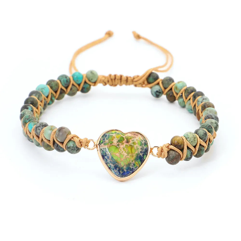 Love Stone Winding Bracelet