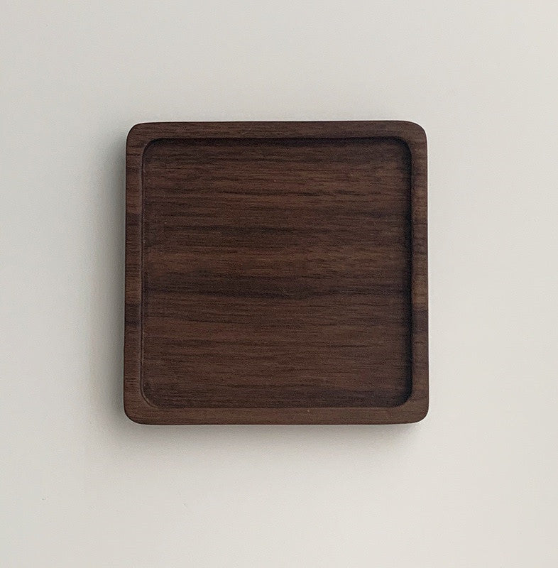 Japanese Walnut  Wooden Coasters