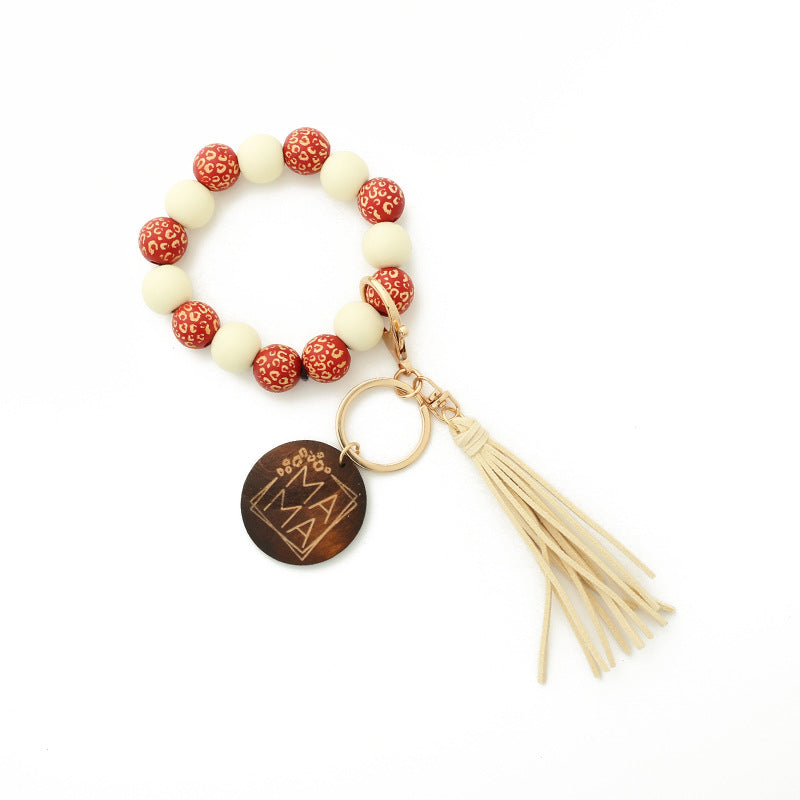 Tassel Bracelet Keychain