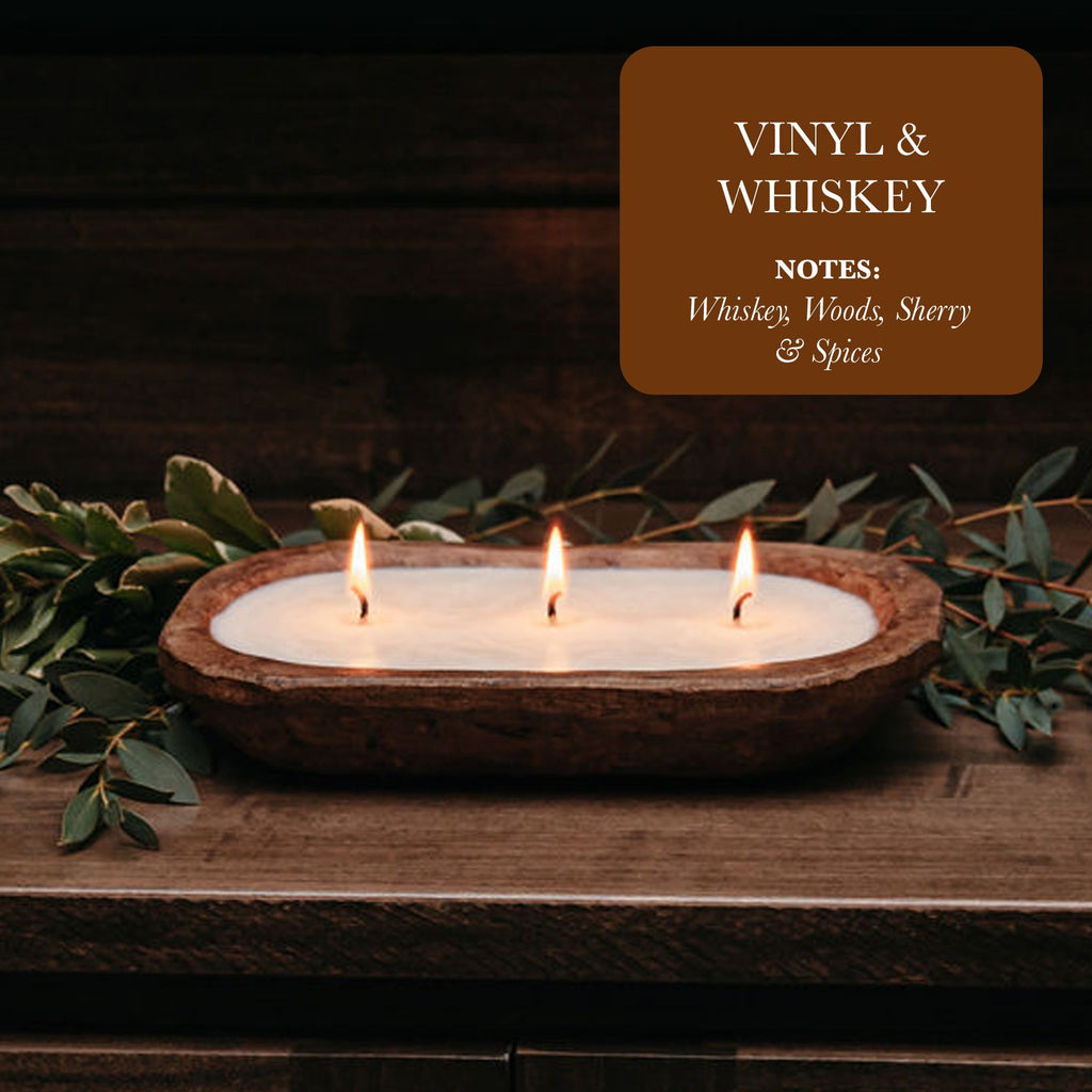 3-Wick Dough Bowl Soy Candle