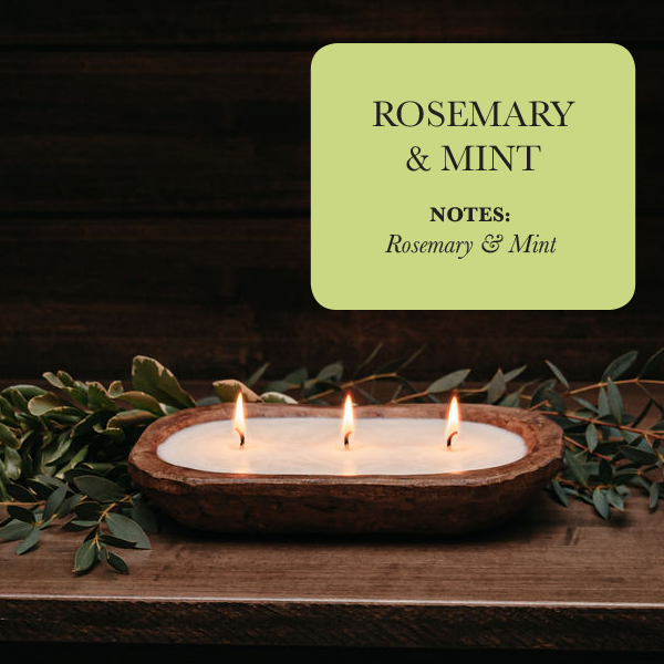 3-Wick Dough Bowl Soy Candle