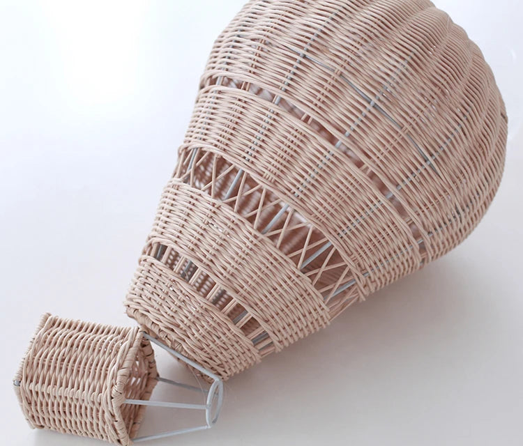 Rattan Weaven Hot Air Balloon