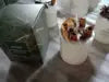 Organic Soy Wax Scented Candle with Dried Flowers