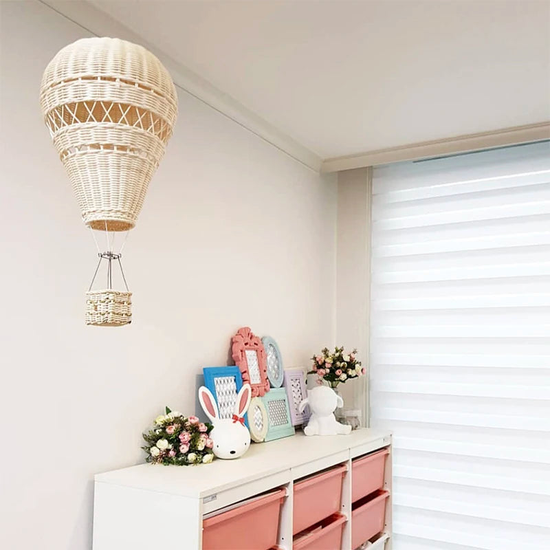 Rattan Weaven Hot Air Balloon