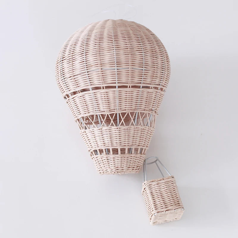 Rattan Weaven Hot Air Balloon