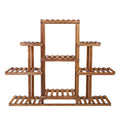 9 Tiers Heavy Duty Wooden Plant Stand