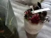 Organic Soy Wax Scented Candle with Dried Flowers