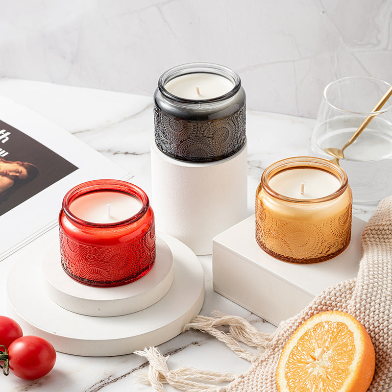 Starry Sky Glass Soy Candle
