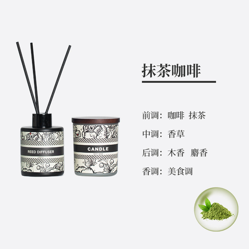 Coffee & Tea Soy Candle Gift Set