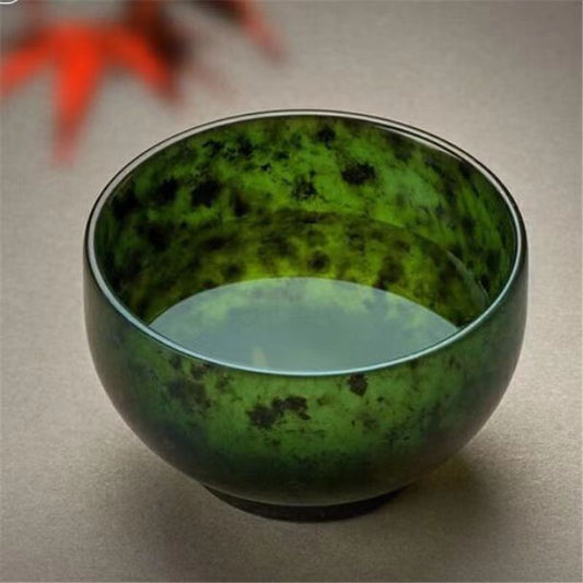 Jade Stone Tea Cup Set