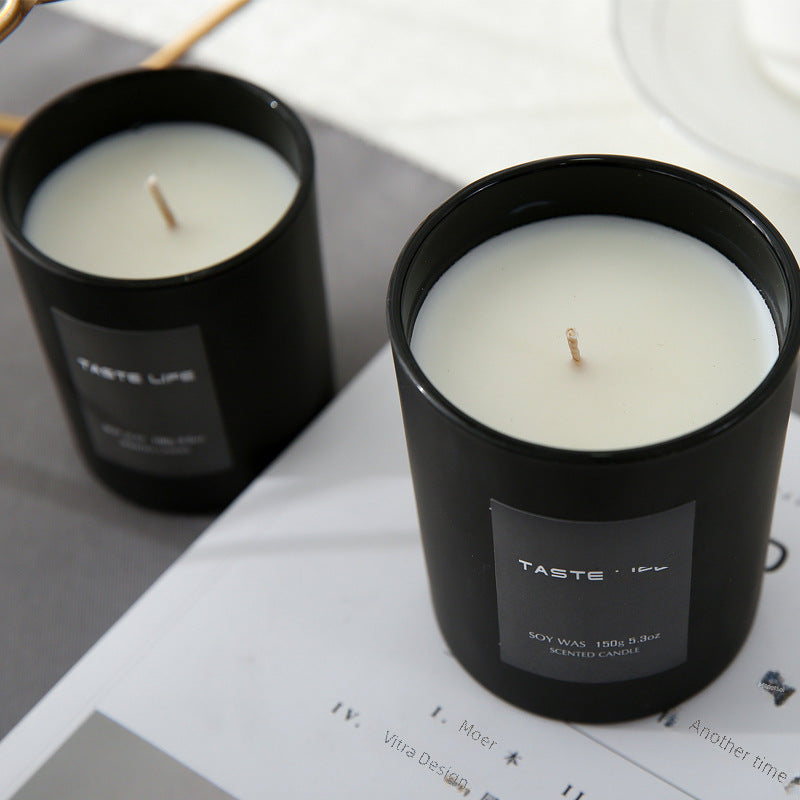 Black Cup Soy Scented Candle