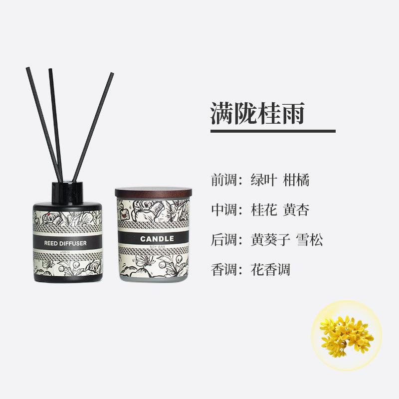Coffee & Tea Soy Candle Gift Set