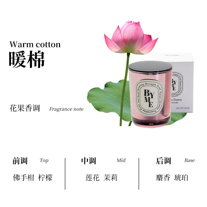 Electroplated Soy Candle Gift Set
