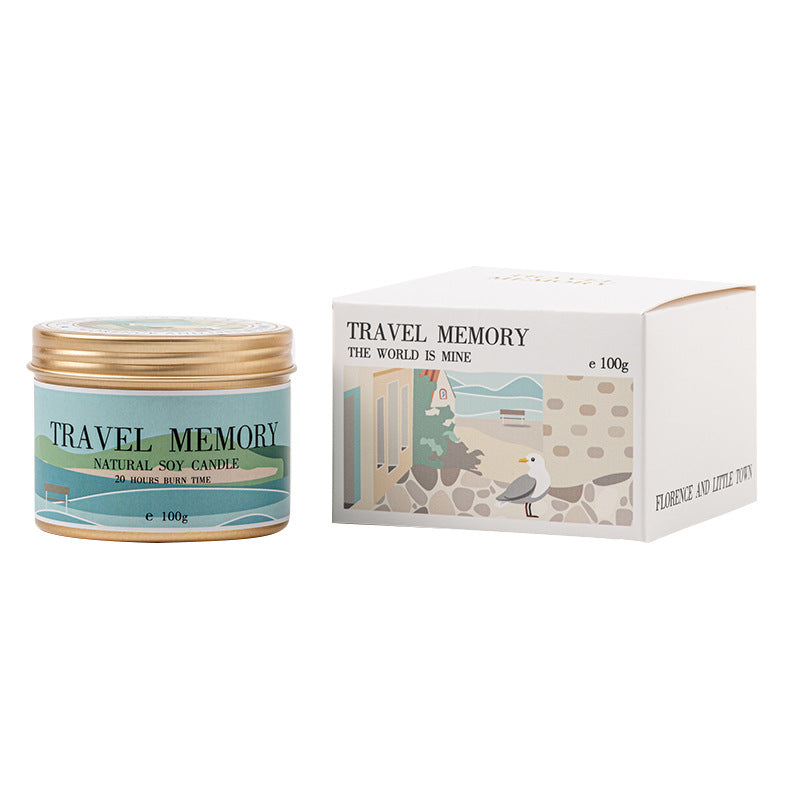 Aluminum Jar Soy Candle Gift Set